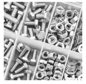 Types of automotive bolts and nuts